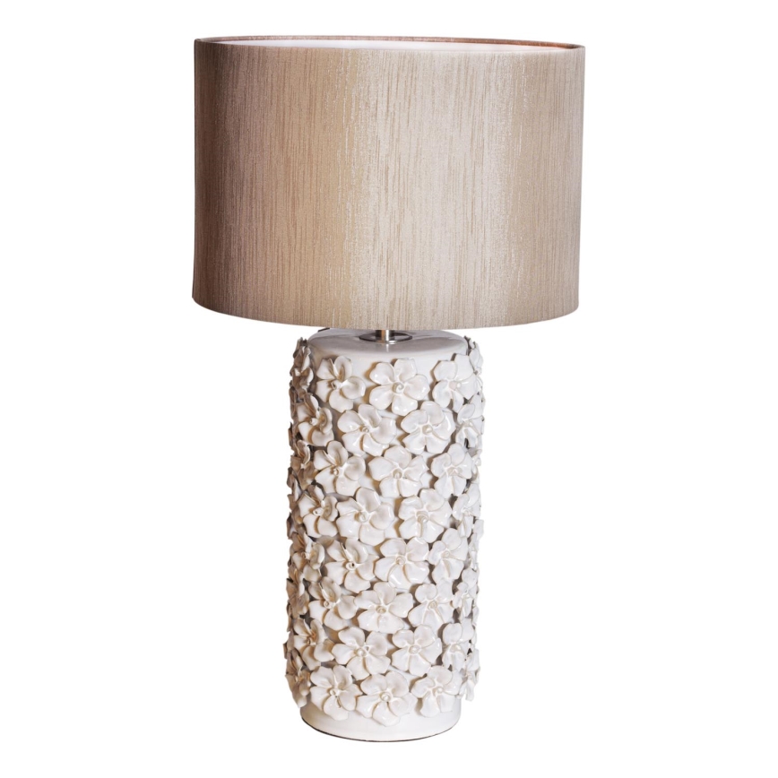ByRydens - Stolná lampa FIORE 1xE27/5W/230V krémová