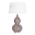 ByRydens - Stolná lampa LOFTY 1xE27/5W/230V biela/strieborná