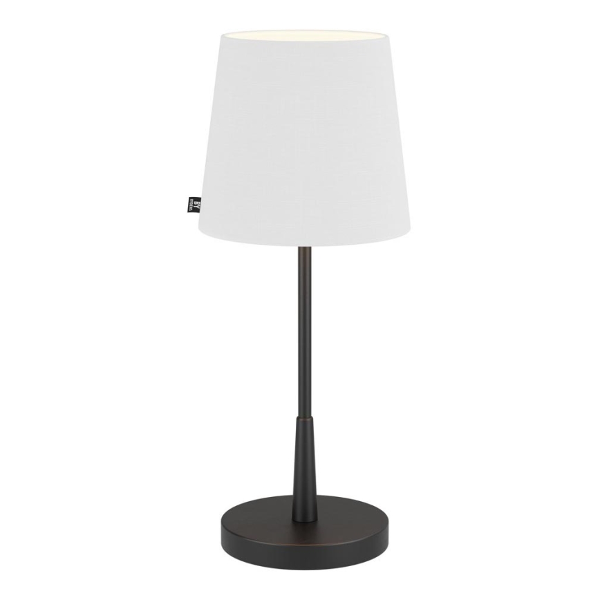 ByRydens - Stolná lampa LUMI 1xE27/8W/230V biela/čierna 48,5 cm