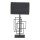 ByRydens - Stolná lampa PARAGON 1xE27/5W/230V čierna