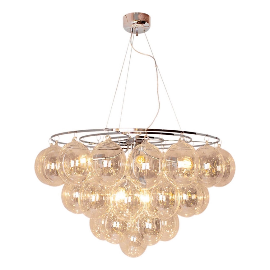 ByRydens - Závesný luster na lanku GROSS GIANT 8xE27/8W/230V