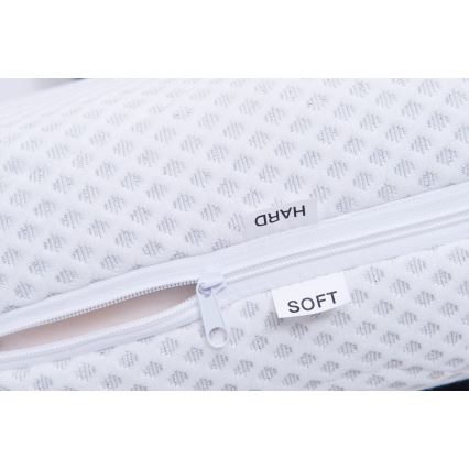 Čalúnená posteľ s matracom a úložným priestorom MARIA 180x200 cm hnedá