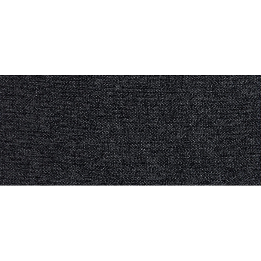 Čalúnená univerzálna rozkladacia sedacia súprava do U YORK šedá/čierna