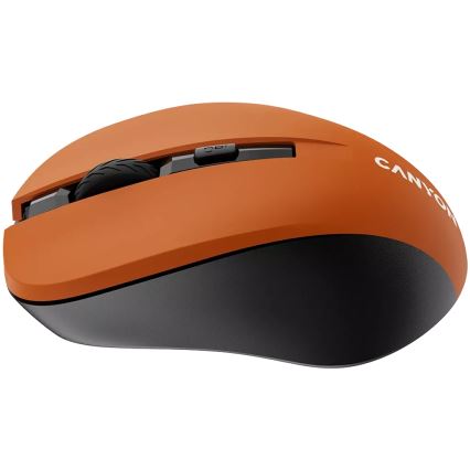 Canyon - Bezdrôtová myš 800/1000/1200 DPI 2xAAA oranžová