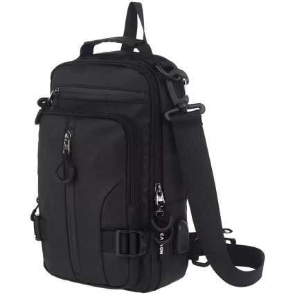 Canyon - Taška cez rameno 3,5 l čierna
