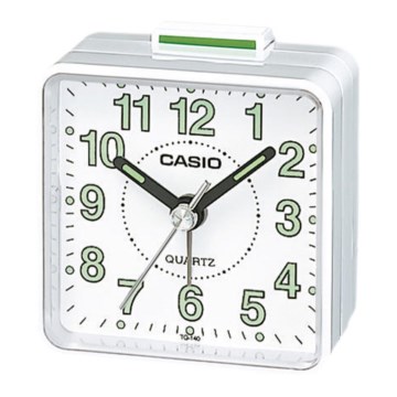 Casio - Budík 1xAA biela