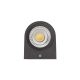 ČERENÁ - Design Rendl - R12027 - LED Vonkajšie nástenné svietidlo ZACK LED/3W/230V IP54