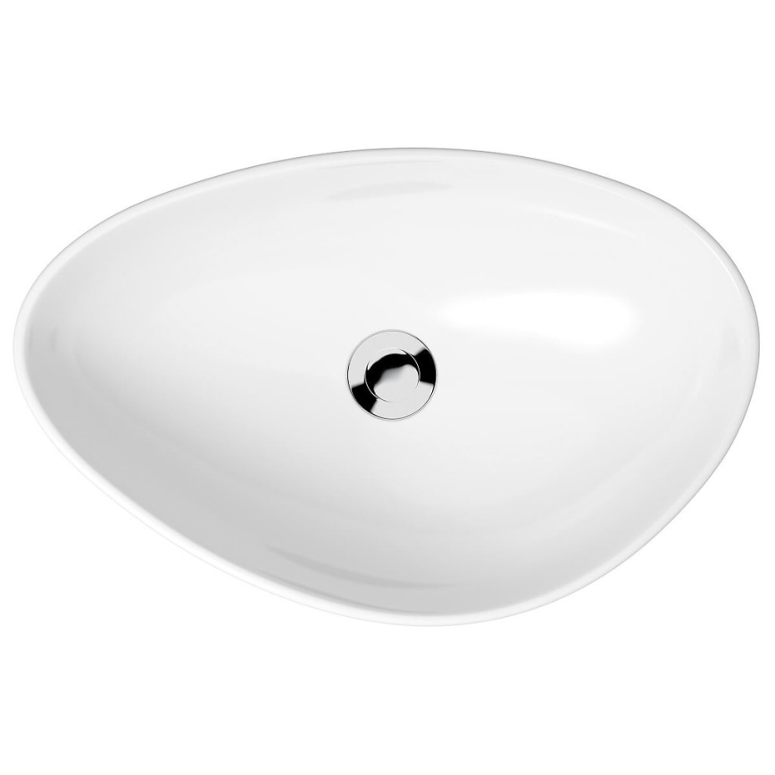 Cersanit K116-052 - Umývadlo na dosku MODUO 36,5x56,5 cm keramika/lesklá biela