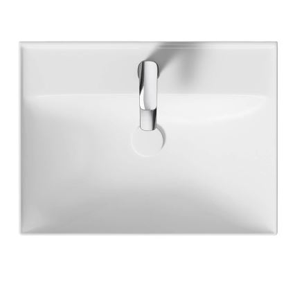 Cersanit K120-009 - Zapustené umývadlo LARGA 45,5x60,5 cm keramika/lesklá biela