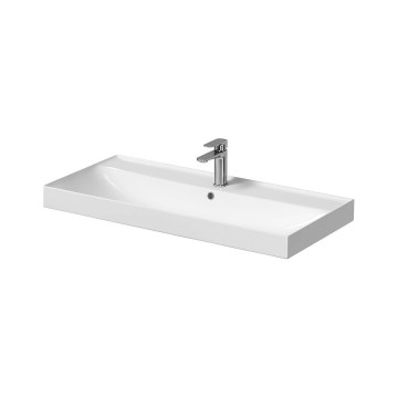Cersanit K120-011 - Zapustené umývadlo LARGA 46x100 cm keramika/lesklá biela