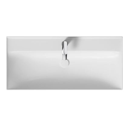 Cersanit K120-011 - Zapustené umývadlo LARGA 46x100 cm keramika/lesklá biela