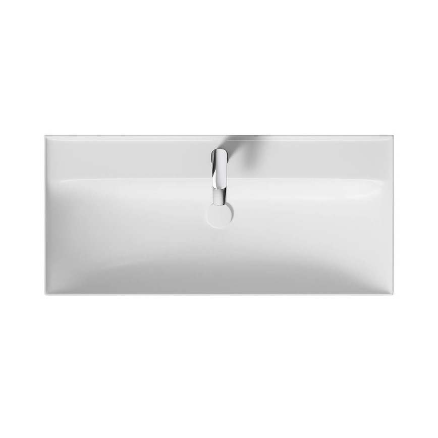 Cersanit K120-011 - Zapustené umývadlo LARGA 46x100 cm keramika/lesklá biela