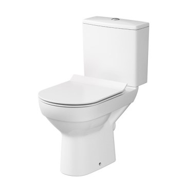Cersanit K35-037 - Stojacie WC s doskou CITY keramika/biela