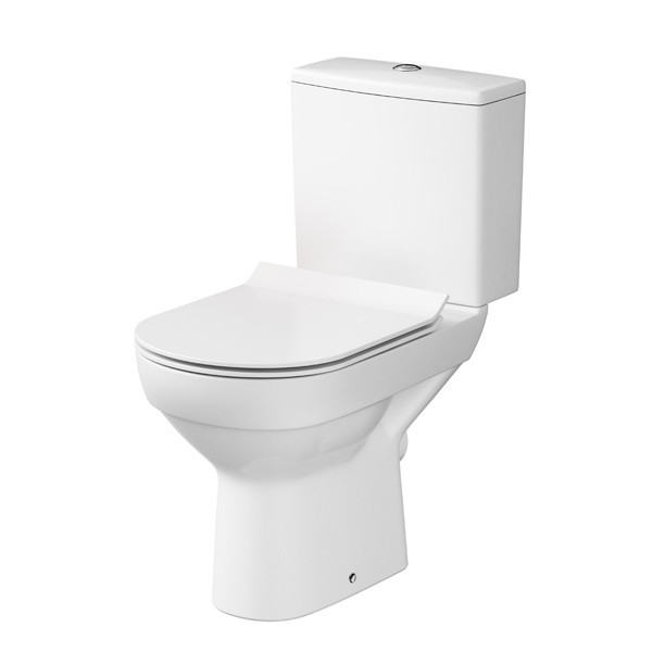 Cersanit K35-037 - Stojacie WC s doskou CITY keramika/biela