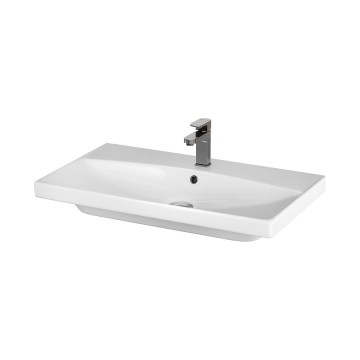 Cersanit K35-061 - Zapustené umývadlo CITY 45,5x80,5 cm keramika/lesklá biela