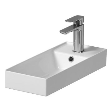 Cersanit K677-005 - Umývadlo na dosku LARGA 22x50 cm keramika/lesklá biela