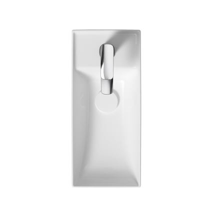 Cersanit K677-005 - Umývadlo na dosku LARGA 22x50 cm keramika/lesklá biela