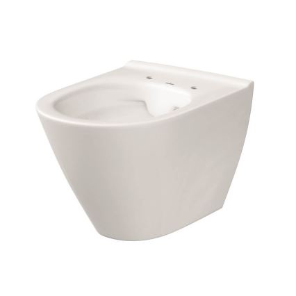 Cersanit K701-104 - Závesné WC s doskou CITY OVAL keramika/biela