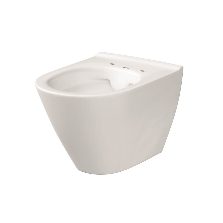 Cersanit K701-104 - Závesné WC s doskou CITY OVAL keramika/biela