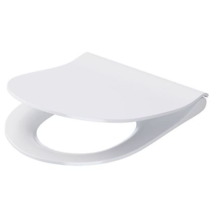 Cersanit K701-104 - Závesné WC s doskou CITY OVAL keramika/biela