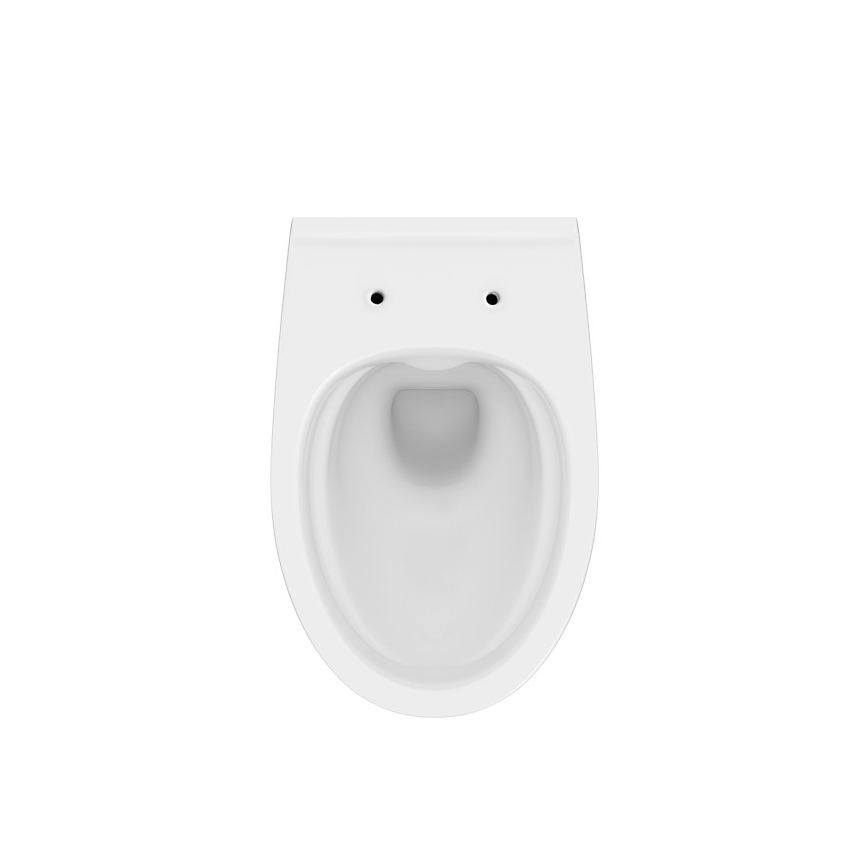 Cersanit K701-147 - Závesné WC s doskou SAVIO keramika/biela