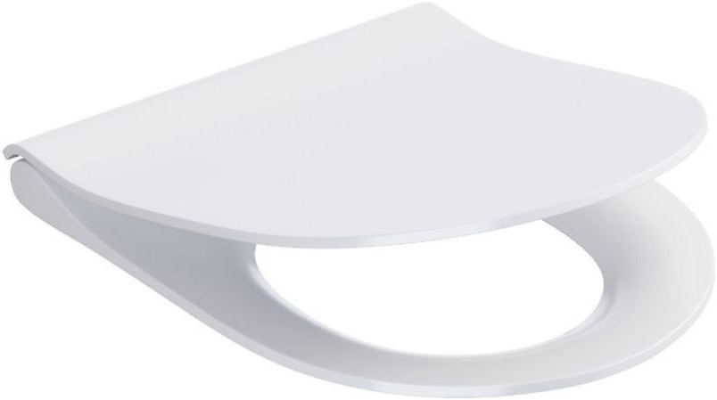 Cersanit K98-0146 - Záchodová doska CITY OVAL SoftClose biela