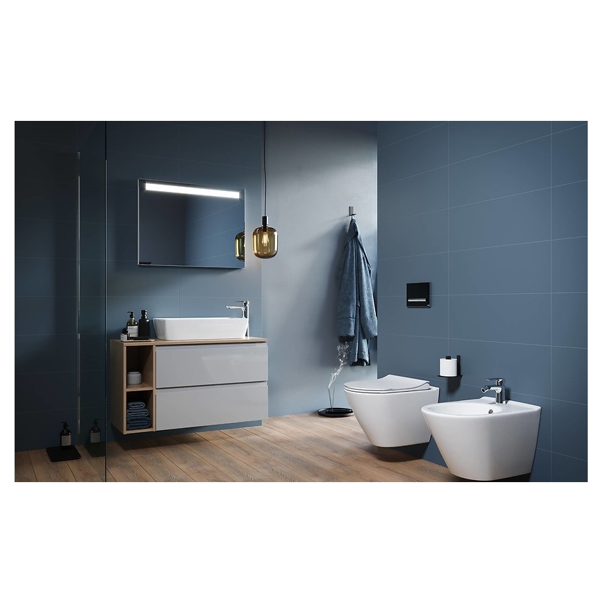 Cersanit K98-0146 - Záchodová doska CITY OVAL SoftClose biela