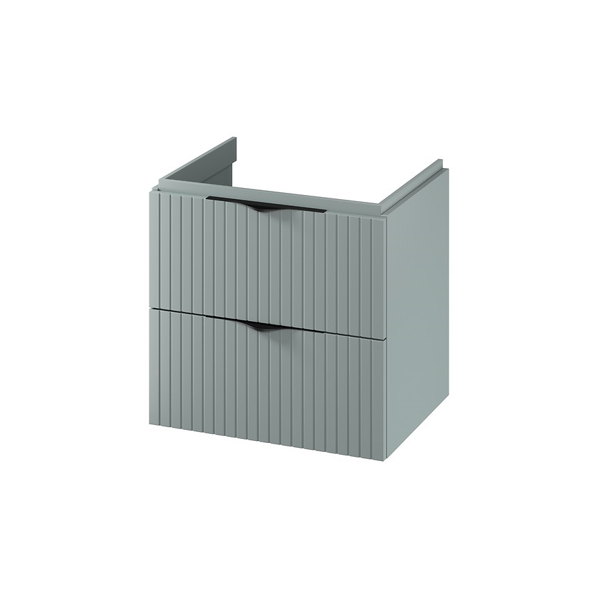Cersanit S1015-015 - Závesná kúpeľňová skrinka pod umývadlo TIRSO 60x45 cm mentolová