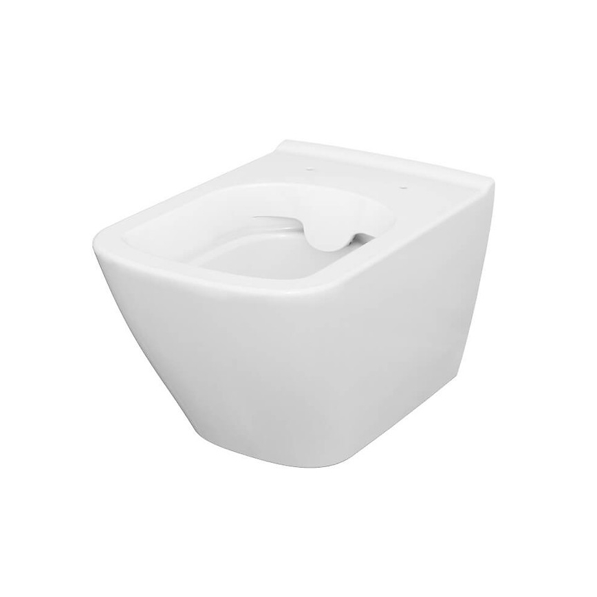 Cersanit S701-405 - Závesné WC s doskou CITY SQUARE keramika/biela