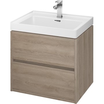 Cersanit S924-008 - Závesná kúpeľňová skrinka pod umývadlo BARBARA 53,3x59,4 cm dub