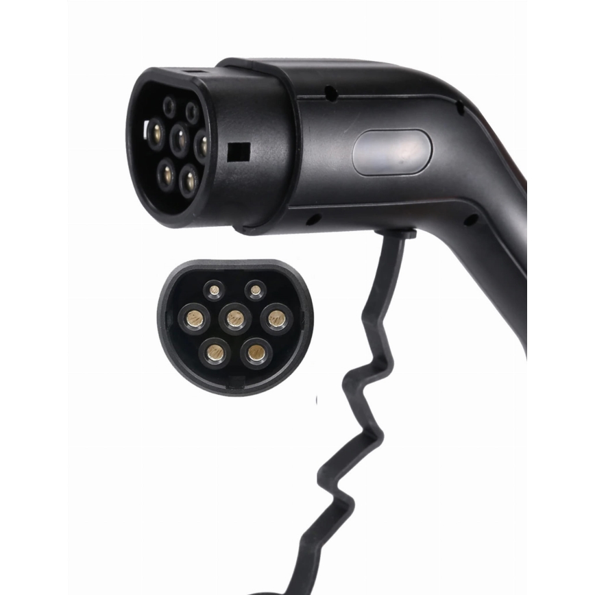 Cestovná nabíjacia stanica pre elektromobily EV/PHEV AC Type 2 16A/400V 22kW IP55 5m + adaptér 230V 3,7kW + puzdro