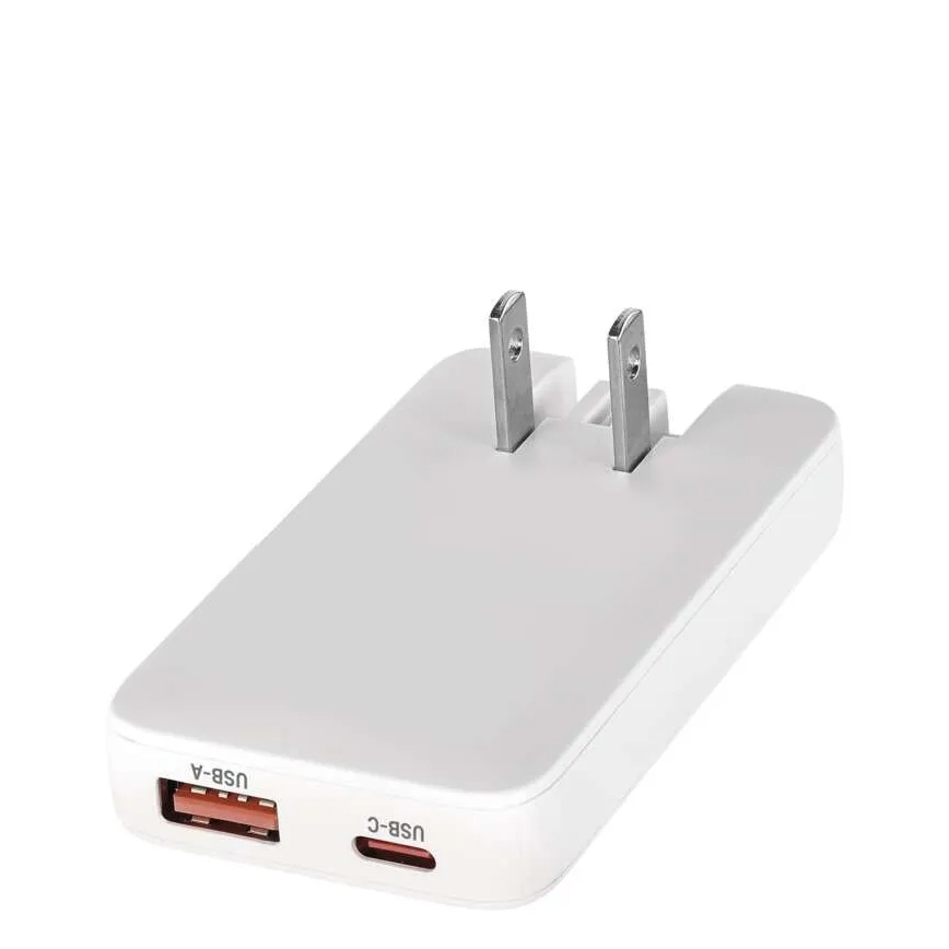 Cestovný adaptér s vymeniteľnými nástavcami USB GaN 100-250V