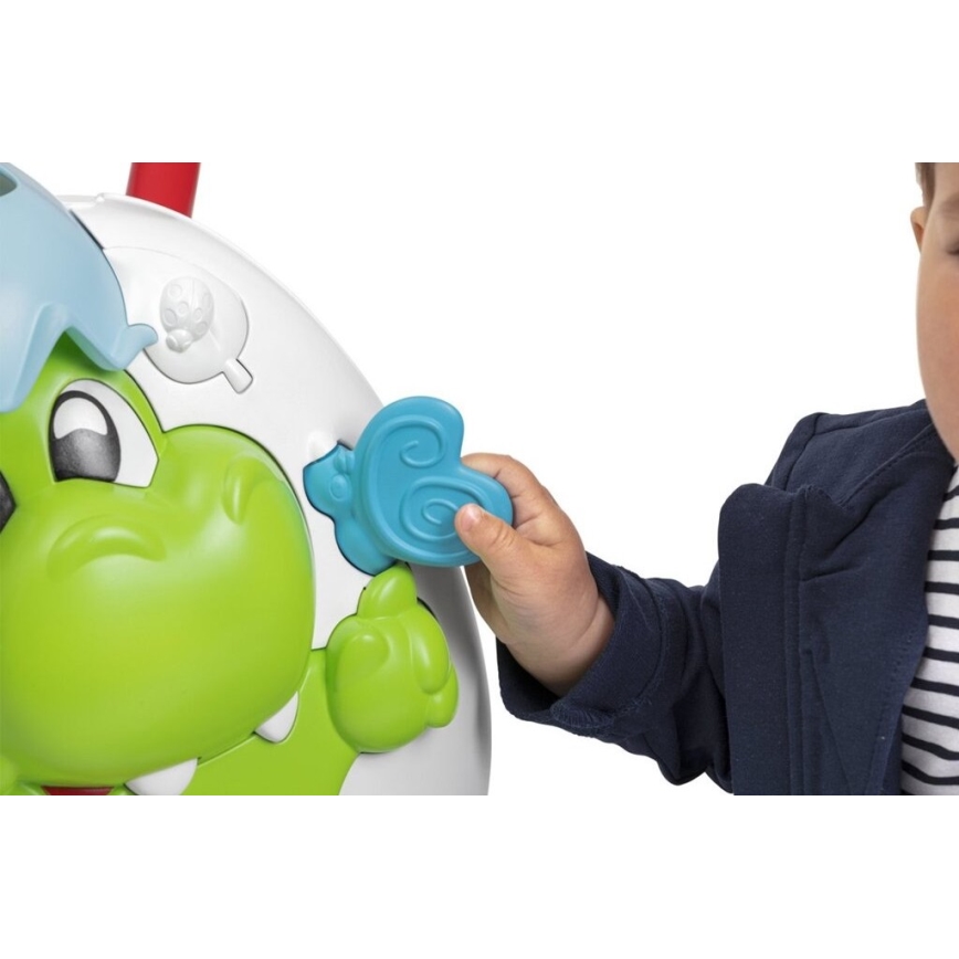 Chicco - Chodítko s aktivitami a zvukem 2v1 DINO
