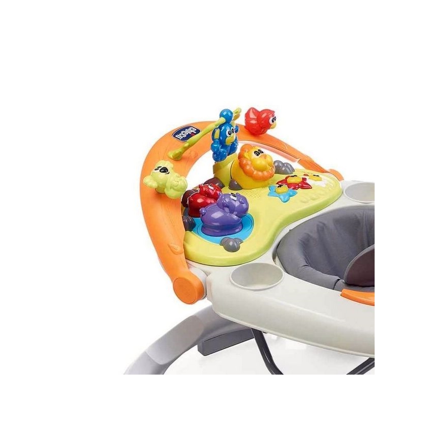 Chicco - Chodítko WALKY TALKY 2xAA šedá