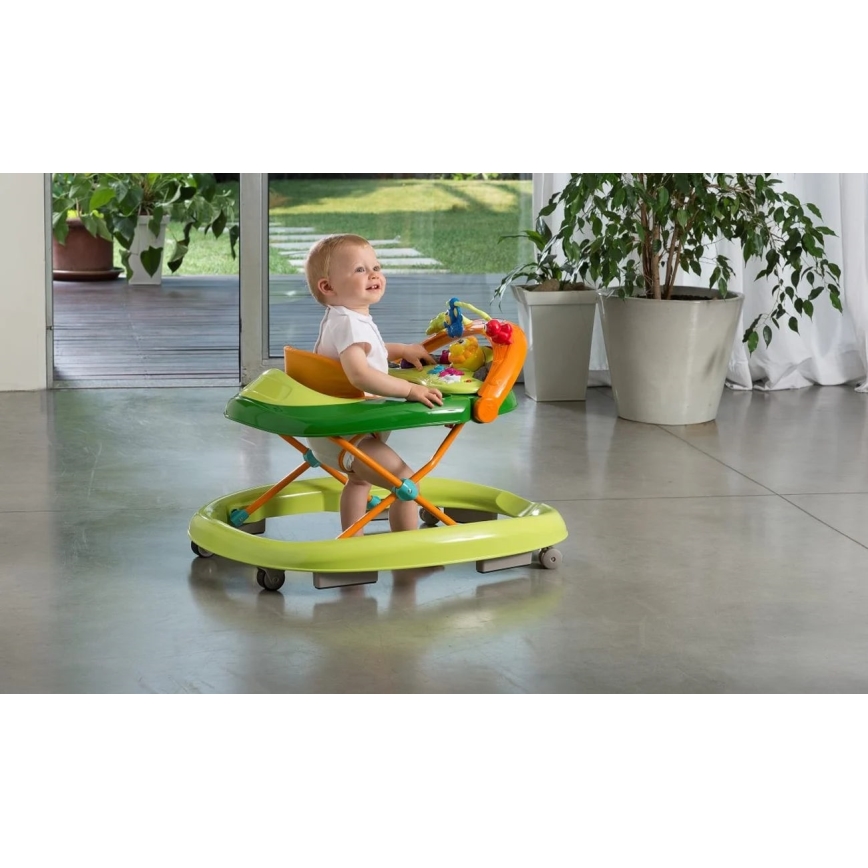 Chicco - Chodítko WALKY TALKY 2xAA zelená