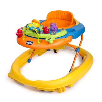 Chicco - Chodítko WALKY TALKY 2xAA žltá/modrá