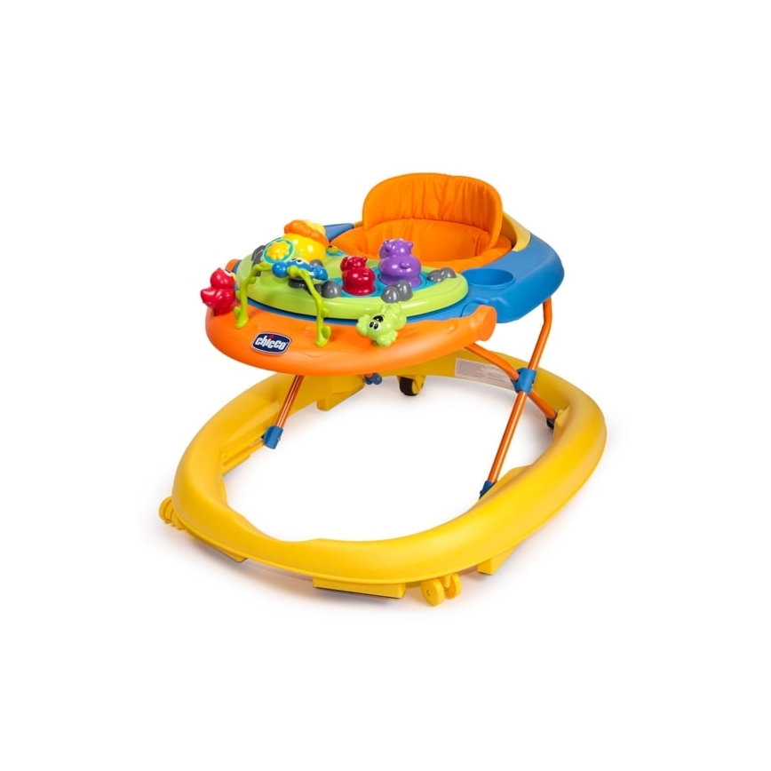 Chicco - Chodítko WALKY TALKY 2xAA žltá/modrá