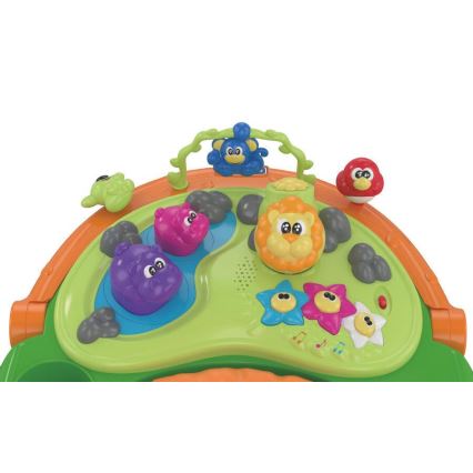 Chicco - Chodítko WALKY TALKY 2xAA žltá/modrá