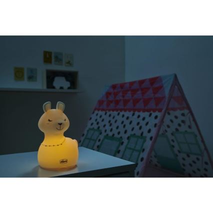 Chicco - Detská nočná lampička SWEET LIGHTS lama