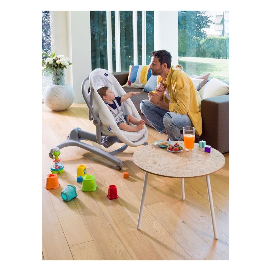 Chicco - Detská postieľka 4v1 BABY HUG šedá