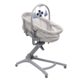 Chicco - Detská postieľka 5v1 BABY HUG PRO béžová