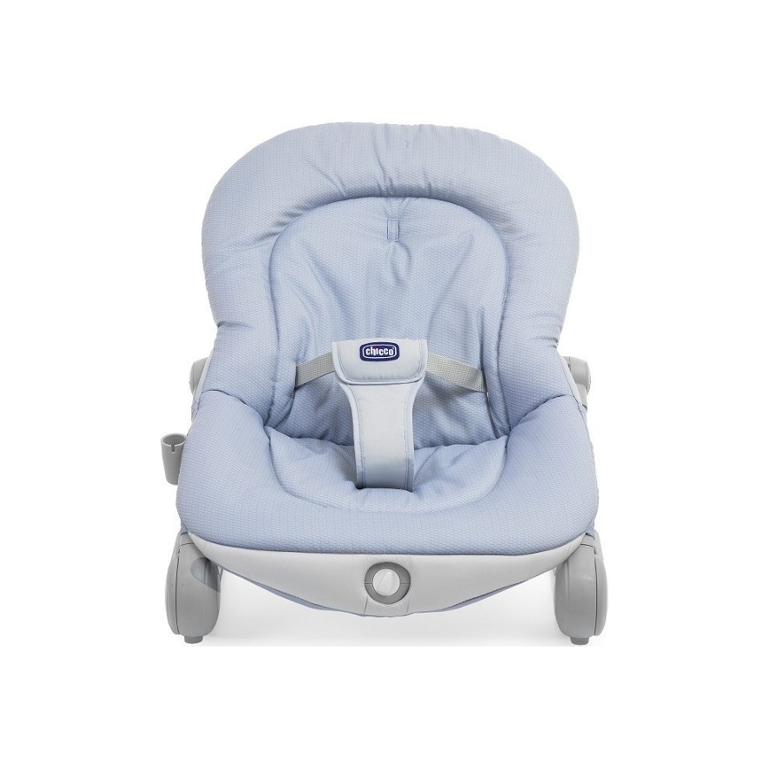 Chicco - Detská vibrujúca hojdačka s melódiou BALLOON Dots 2xAA + 1xLR20 modrá