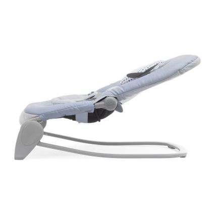 Chicco - Detské vibrujúce lehátko s melódiou BALLOON Dots 2xAA + 1xLR20 modrá