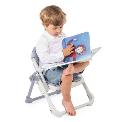 Chicco - Detský prenosný podsedák na stoličku CHAIRY modrá