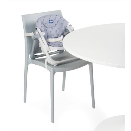 Chicco - Detský prenosný podsedák na stoličku CHAIRY modrá