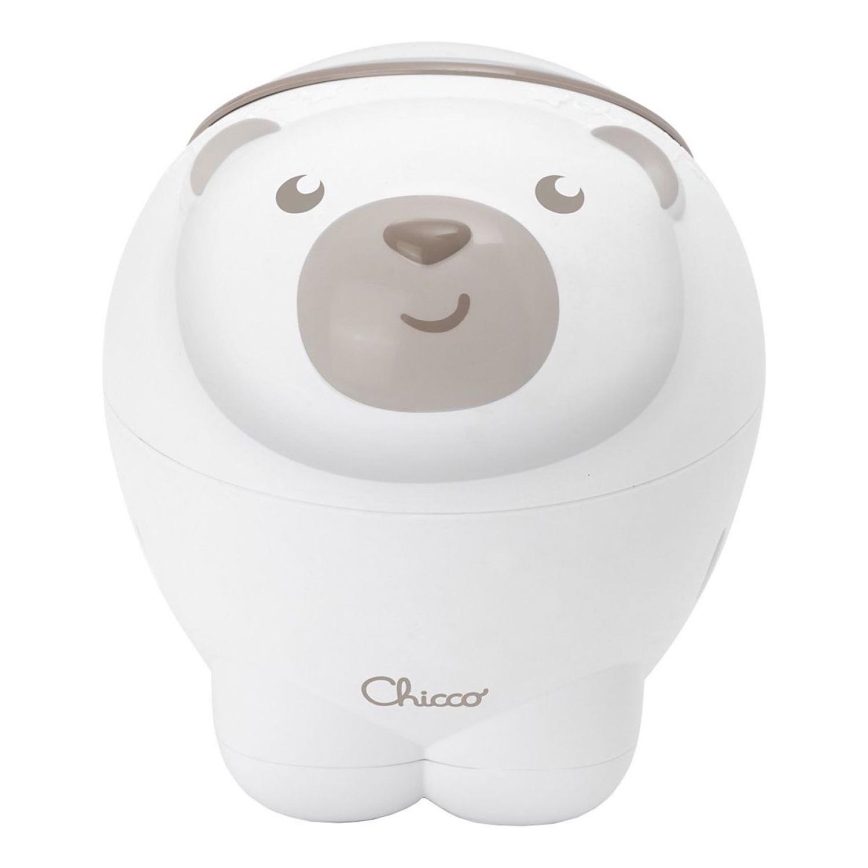 Chicco - Detský projektor 2v1 POLAR BEAR 3xAA béžová