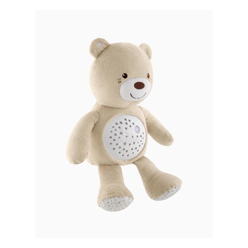 Chicco - Projektor s melódiou BABY BEAR 3xAAA béžová