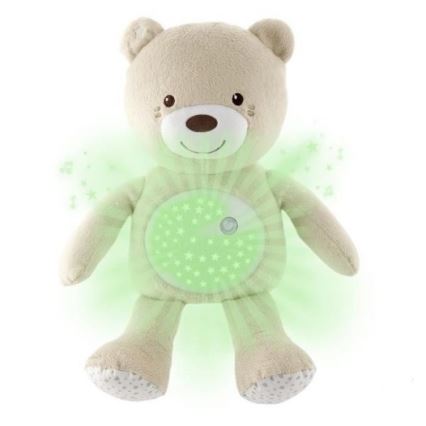 Chicco - Projektor s melódiou BABY BEAR 3xAAA béžová