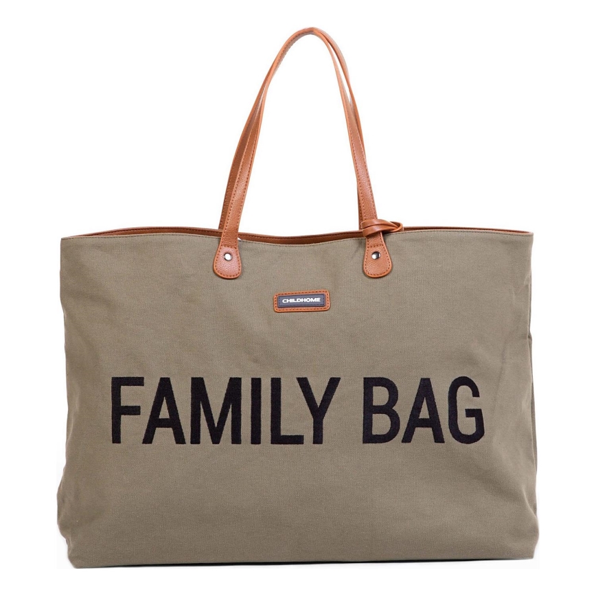 Childhome - Cestovná taška FAMILY BAG khaki
