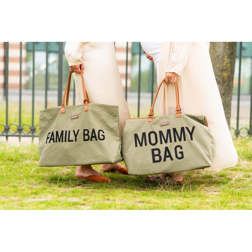 Childhome - Cestovná taška FAMILY BAG khaki